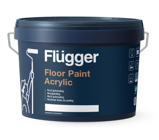 Acrylbodenfarbe