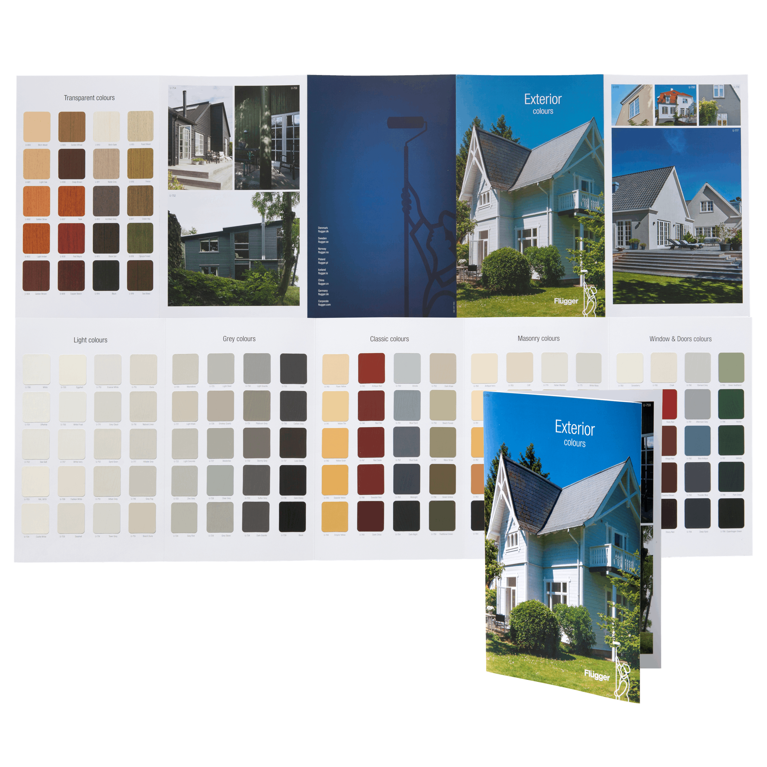 U-700 Farbkarte Außen